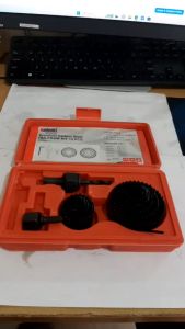 Set Bor Hole Saw Kayu 13pcs: Alat Bor Kayu Berkualitas & Tahan Lama