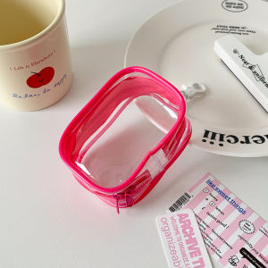 INS Style Gashapon Doll Transparent Storage Bag Anime Related Goods Display Bag PVC Cartoon Doll Backpack Pendant Holder