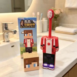 Youyuepin Dễ Thương phong cách Anime Bàn Chải Đánh Răng Có Thể mở rộng Hình Thiết Kế Mềm Tốt Lông Một Nhấp Chuột Phóng Mới Lạ Bàn Chải Đánh Răng Cho Nam Nữ Cảm Ơn TớI dự tiệc sinh nhật Bộ Sưu Tập 4 Phong Cách