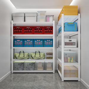 Bookshelf for Storage Iron Steel