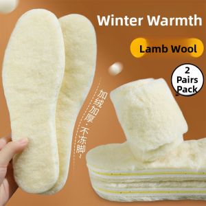 Warm Wool Insole Anti-Odor Absorbent Mens Womens