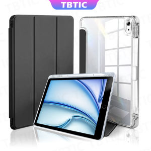 TBTIC Auto Wake Up Tablet Case Anti Dirty For ipad 11th Mini 7 Air M3 2025 10th/9th/8th/7th Air6/5/4/3 Pro 2022-2018 mini6 Anti Stain Dust Proof ipad Case Transparent Foldable