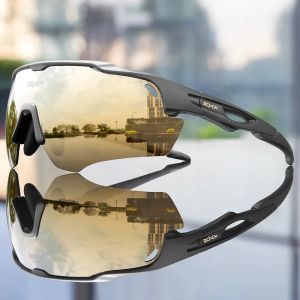 2024 SCVCN Cycling Sunglasses Fashion Polarized MTB Glasses Bicycle UV400 Cycle Eyewear Photochromic Bike Goggles for Men Women