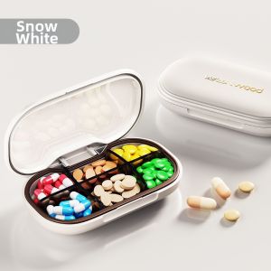 MMZECE | Portable Food-Grade Sealed Light-Blocking Pill Organizer