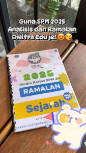 (FREE BIND) Sejarah SPM Ramalan Modul 2024 SPM A+ (Kertas 1 + 2)