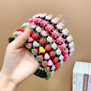 Cài tóc chống trượt họa tiết hoạt hình phong cách Hàn Quốc dành cho bé gái