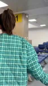 Huegah Mulaan Jacket แจ็คเก็ตสก๊อตเขียว ตัดชมพู ไซส์ใหญ่