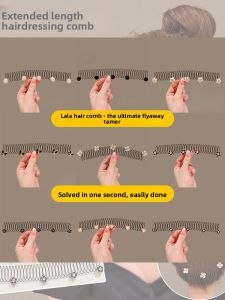 NING ZHOU | Hair Styling Comb Hair Accessories Hair Fixing Tool