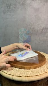 Plastik Vacum Makanan 11x16 Cm isi 50 - Plastik Vacum Bag Sealer isi 50 Lbr