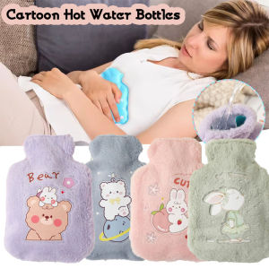 Cartoon Hot Water Bottles Water-Filled Portable Explosion-Proof Winter Hand Warming Portable Hot Water Bag