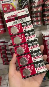 Combo 10 viên pin Cr2025 pin Cmos Maxell lithium 3V