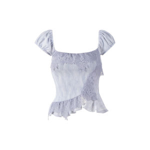 Breast Padding Waist-Shaping Knit Top