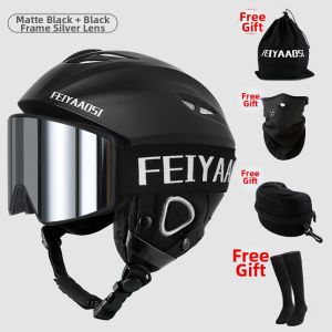 AS FISH | Ski Helmet Goggles Set