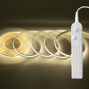 Dual Mode Adjustable 5V COB Light Strip Motion Sensor Led Induction Night Light for Bathroom Bedroom Bed Lighting Decoration
