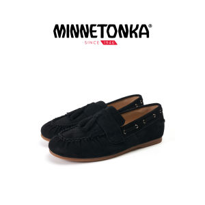 Minnetonka | Vintage Suede Fringe Loafers