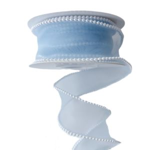 ริบบิ้นซาตินตกแต่งของขวัญ DIY ทำมือ บรรจุภัณฑ์ดอกไม้ หางปลา ริบบิ้นลายมุก ริบบิ้นสีสันสดใส สำหรับตกแต่งเค้ก