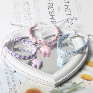 Original Smiley Face XINGX Woven Adjustable Couple Magnetic Suction Carrying Strap Good-looking Girlfriends Bracelet for Boyfriend Small Gift