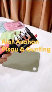 4 Stage Knife Sharpener - Alat Pengasah Pisau dan Gunting
