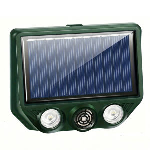Solar Animal Deterrent 500mAh for Repel Mouse Coyote Fox Raccoon Deer