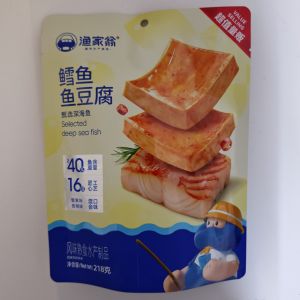 Spicy Barbecue Flavor Fish Tofu Snacks Small Delicious 120g Bean Products Vegetarian Food Snacks from Fujian China