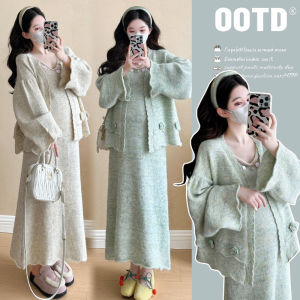 Autumn Clothes for Pregnant Women: New Arrival Dress Suit & Trendy Mom Cardigan
