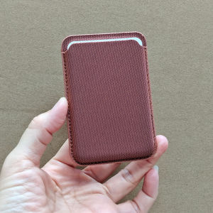 CHUBAN | Ví Đựng Thẻ MagSafe Techwoven Cho iPhone Pro Max - Túi Đựng Thẻ Từ Tính Chất Liệu Dệt Công Nghệ Nhẹ Tích Hợp Ngăn Chứa Ốp Điện Thoại
