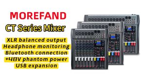 CT-6S/CT-8S/CT-12S Propesyonal na Audio Mixer 6/8/12 channel PC/Bluetooth/USB/MP3