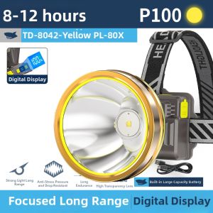 SMILING SHARK | Rechargeable Strong Light Headlamp Lithium Battery