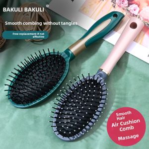 BAKULI | Womens Long Hair Styling Cushion Comb Anti-static Hair Volume