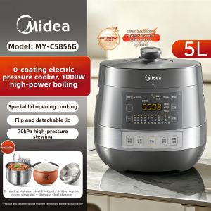Midea | Zero Coating Stainless Steel Inner Pot Electric Pressure Cooker
