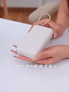 xiaomi 20000mAh 33W Mini Power Bank!Built-in 3 CablesSuper Fast Charge.Large Capacity & Portable!3C Certified