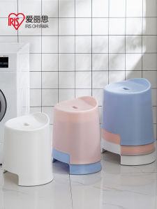 Thickened Plastic Non-Slip Bathing Stool Alice Bathroom Small Stool Elderly Childrens Stool Home Use Low Stool Plastic Bath Stool
