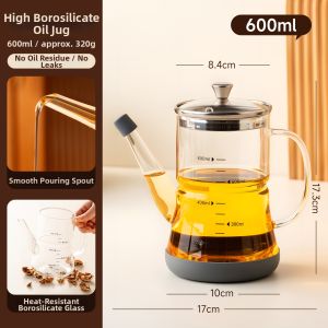 onlycook | Non-Greasy Glass Oil Dispenser