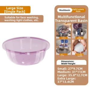 CHUSHE | Durable Plastic Multi-purpose Washbasin