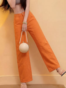 PAIBOLI | Summer Slim Fit High Waist Flared Denim Pants