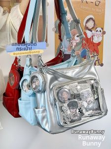 Otaku Style Transparent Kawaii Y2K Casual Business Bag