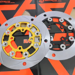 ( Hàngg Mới Về ) Đĩa Thắng Trước NVM K3 220mm – 4 Lỗ Thông Dụng Đủ Màu/ Lắp Được Nhiều Dòng Xe Hiện Nay Nhé Ae!!