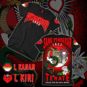 Kaos PSHT Persaudaraan Setia Terate Sang Pendekar 1922 Desain Distro Terbaru Bahan Cotton Combed Premium