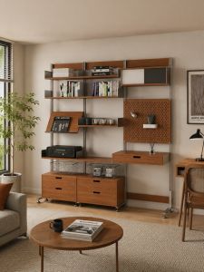 ALEDAN | No-Drill Adjustable Display Shelf