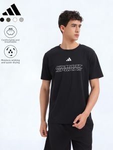 adidas | Áo Thun Hút Mồ Hôi Nhanh Khô Thoáng Khí
