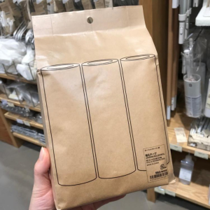 Muji Carpet Cleaning Paper Roller Refill Clothes Dust Removal Pet Hair Picker Roller Replacement Refill