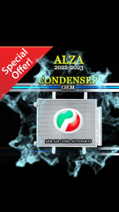 PERODUA ALZA 2022-2023 YEAR OEM NEW CONDENSER/ KONDENSER (CAR AIRCOND SYSTEM)
