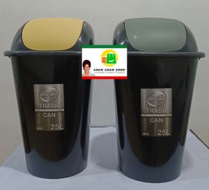 Trash Can Basurahan 25Liters OROCAN Swing Type Cover
