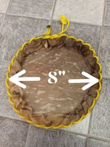 หนังวัวหนังหน้ากลองยาวสำเร็จ แบบคัดเสียงสำหรับขึง หน้า8"-12" ทำจากหนังวัวสดไม่แช่เกลือหรือสารเคมี สามารถแช่น้ำและขึงหน้ากลองยาวได้ทันทีเพราะเย็บขอบลวดด้วยเชือกไนล่อนเรียบร้อยแล้ว งานโอทอปจากบ้านทำกลองจ.อ่างทอง🌾