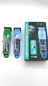 1pc Transparent Electric Hair Clipper: A Home Hair Cutting Tool