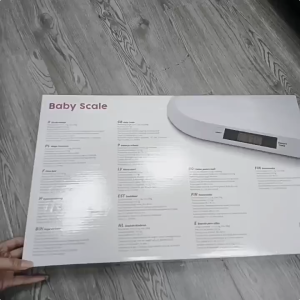 Baby Scale With LCD Multi Function Pet Scale Electronic Digital Baby Infant Pet Bathroom Weighing Scale 10g/20Kg