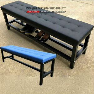 Changing and Shoe-changing Soft-padded Bench Long Stool