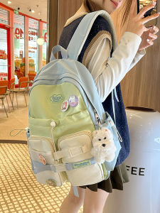 Dora New Style Student Backpack for Girls Cute Spring Outing Double Shoulder High School Junior High School Korean Style Bookbag