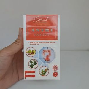 Viên uống An Trĩ Sakura hỗ trợ giảm các triệu chứng do trĩ gây ra - Hộp 30 viên