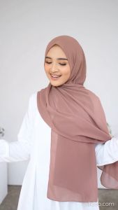 Pashmina Crinkle - Ceruty Baby Doll - PREMIUM (180cm x 75cm) Viral Tiktok Bisa Bayar di Tempat